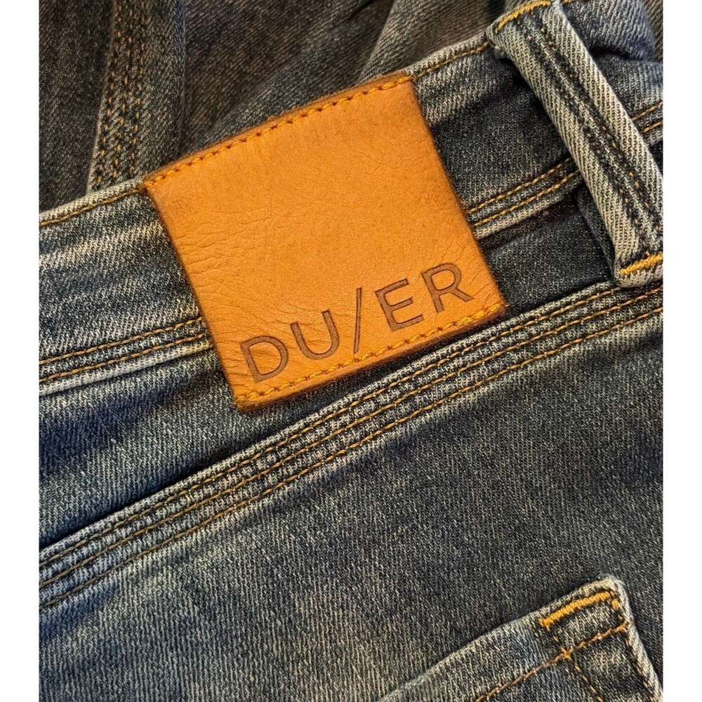 DUER Performance Denim Organic Cotton Jeans Mens 40x32 -Actual 40 X29 Relaxed - Picture 9 of 10